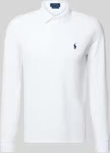 Polo Ralph Lauren Polo Shirt Lange Mouw POLO COUPE DROITE EN COTON BASIC MESH - Foto 10