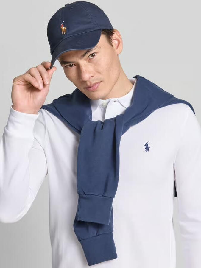 Polo Ralph Lauren Lange Mouw Polo Shirt voor Heren Wit Heren - Foto 3