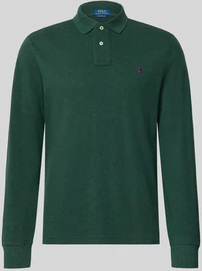 Polo Ralph Lauren Polo Shirt Lange Mouw POLO COUPE DROITE EN COTON BASIC MESH