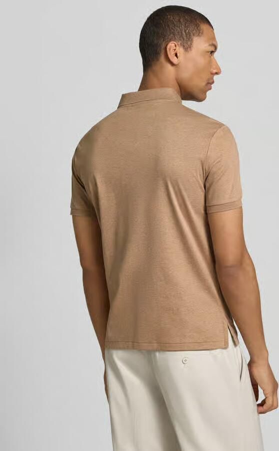 Polo Ralph Lauren Regular fit poloshirt met labelstitching - Foto 4