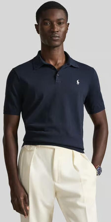 Polo Ralph Lauren Polo Shirt Korte Mouw POLO EN MAILLE EN PIMA COTON - Foto 2
