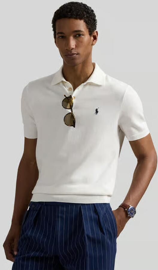 Polo Ralph Lauren Regular fit poloshirt met labelstitching - Foto 6