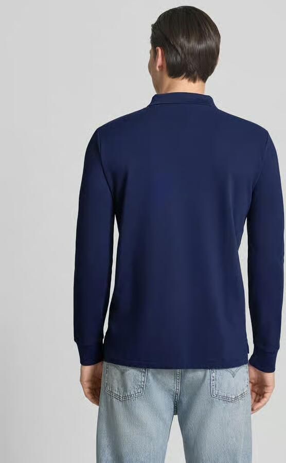 Polo Ralph Lauren Polo Shirt Lange Mouw POLO AJUSTE DROIT EN COTON BASIC MESH LOGO PONY PLAYER - Foto 10
