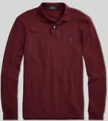 Polo Ralph Lauren Polo Shirt Lange Mouw POLO COUPE DROITE EN COTON BASIC MESH - Foto 2