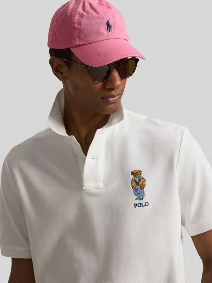 Polo Ralph Lauren regular fit poloshirt van puur katoen met polo bear stitching