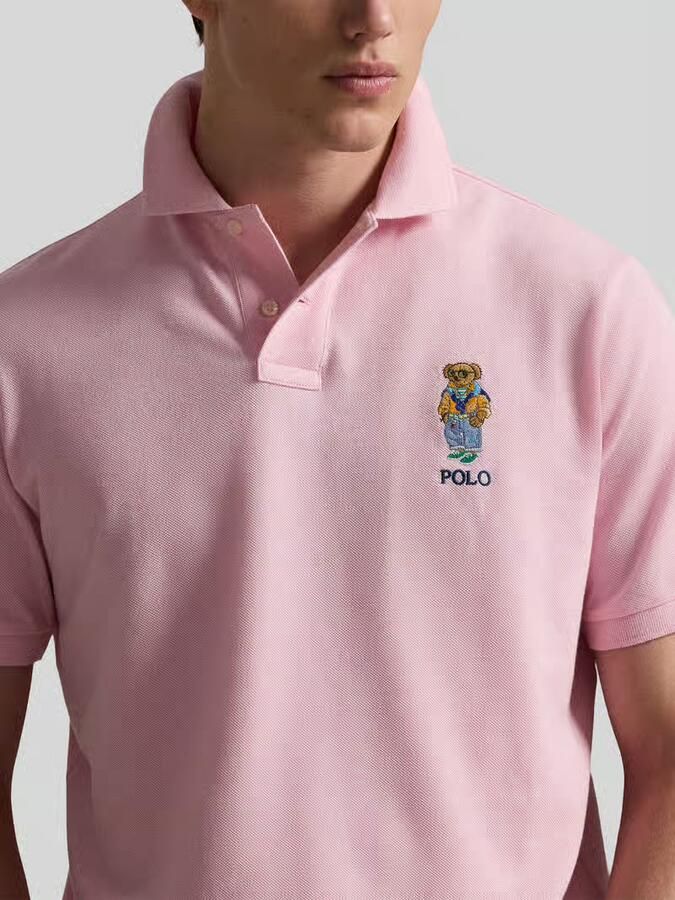 Polo Ralph Lauren regular fit poloshirt van puur katoen met polo bear stitching