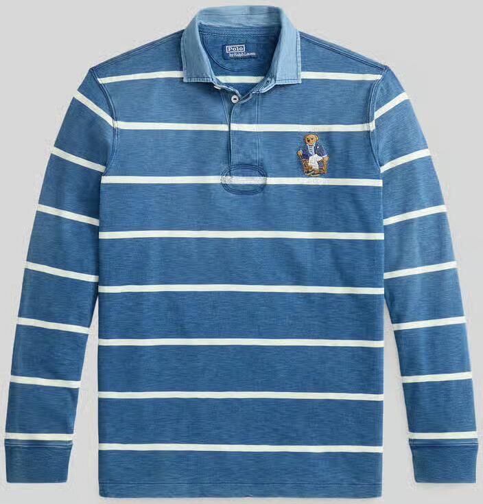 Polo Ralph Lauren regular fit poloshirt van puur katoen met polo bear-stitching - Foto 2