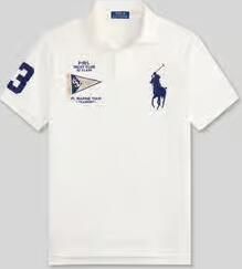 Polo Ralph Lauren regular fit poloshirt van puur katoen met stitchings - Foto 2