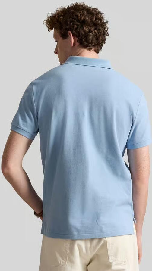 Polo Ralph Lauren regular fit poloshirt van puur katoen met stitchings - Foto 2