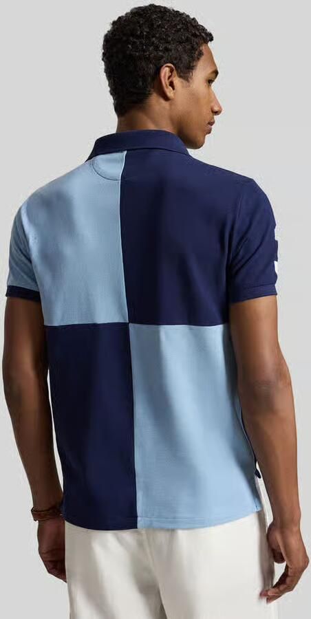 Polo Ralph Lauren regular fit poloshirt van puur katoen met stitchings - Foto 2