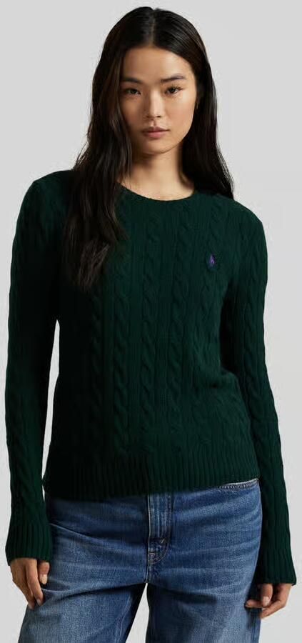 Polo Ralph Lauren Gebreide pullover van een mix van wol en kasjmier model 'JULIANNA' - Foto 3