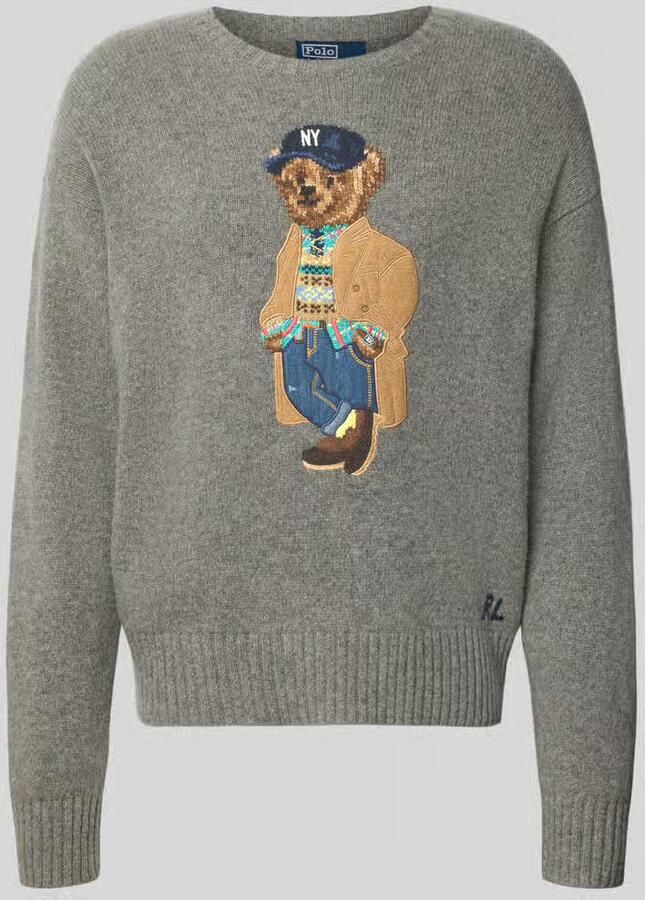 Polo Ralph Lauren Regular fit pullover met polo bear-motief
