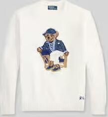 Polo Ralph Lauren regular fit pullover met polo bear-stitching