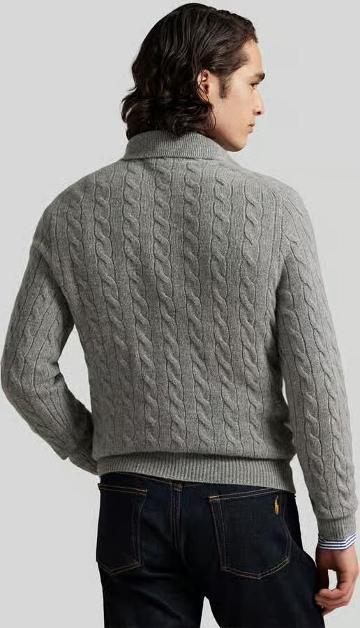 Polo Ralph Lauren Regular fit pullover van mix van wol en kasjmier - Foto 2
