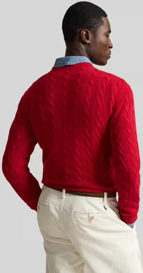 Polo Ralph Lauren Regular fit gebreide pullover van een mix van wol en kasjmier - Foto 2
