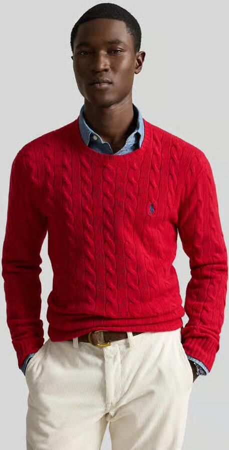 Polo Ralph Lauren Regular fit gebreide pullover van een mix van wol en kasjmier - Foto 3