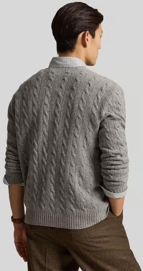 Polo Ralph Lauren Regular fit gebreide pullover van een mix van wol en kasjmier - Foto 4