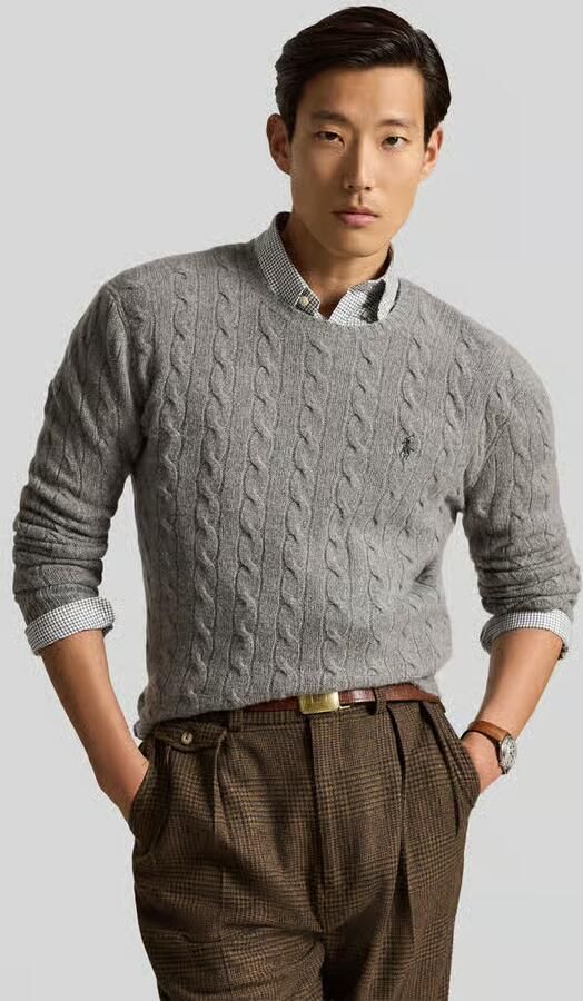 Polo Ralph Lauren Regular fit gebreide pullover van een mix van wol en kasjmier - Foto 5