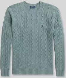 Polo Ralph Lauren Regular fit pullover van mix van wol en kasjmier