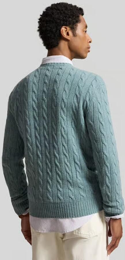 Polo Ralph Lauren Regular fit pullover van mix van wol en kasjmier - Foto 2