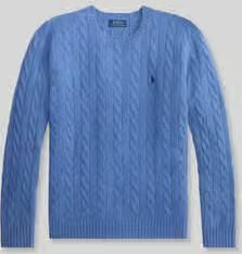 Polo Ralph Lauren Regular fit pullover van mix van wol en kasjmier