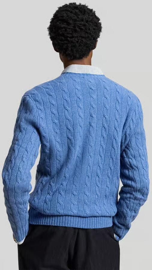 Polo Ralph Lauren Regular fit pullover van mix van wol en kasjmier - Foto 2