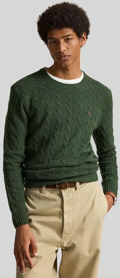 Polo Ralph Lauren Regular fit pullover van mix van wol en kasjmier - Foto 3