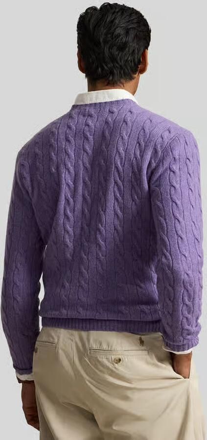 Polo Ralph Lauren Regular fit pullover van mix van wol en kasjmier - Foto 2