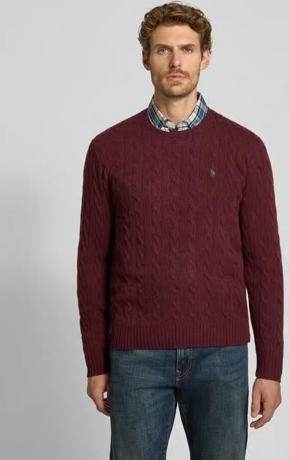 Polo Ralph Lauren Regular fit gebreide pullover van een mix van wol en kasjmier - Foto 2