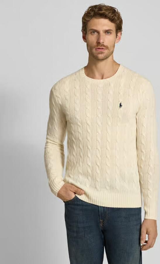 Polo Ralph Lauren Regular fit gebreide pullover van een mix van wol en kasjmier - Foto 5