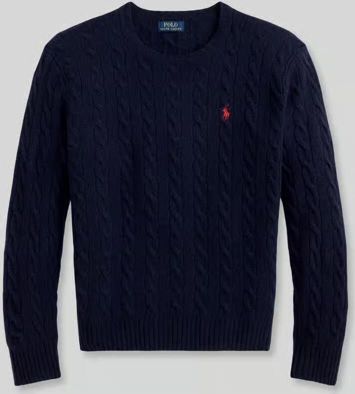 Polo Ralph Lauren Regular fit gebreide pullover van een mix van wol en kasjmier - Foto 4