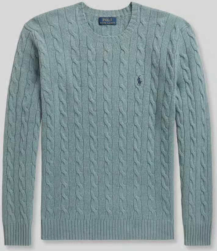 Polo Ralph Lauren Regular fit pullover van mix van wol en kasjmier - Foto 2