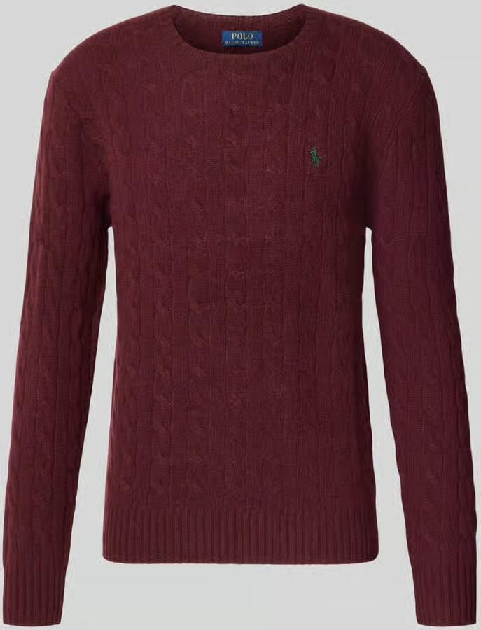 Polo Ralph Lauren Regular fit gebreide pullover van een mix van wol en kasjmier - Foto 2