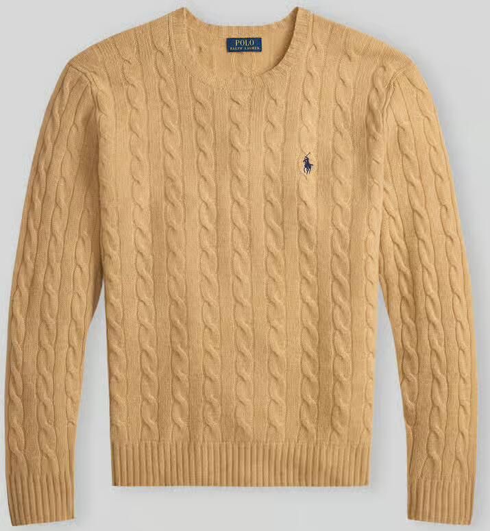 Ralph Lauren Bruine Sweater van Kasjmier en Wol met Iconisch Pony Logo Brown Heren - Foto 2