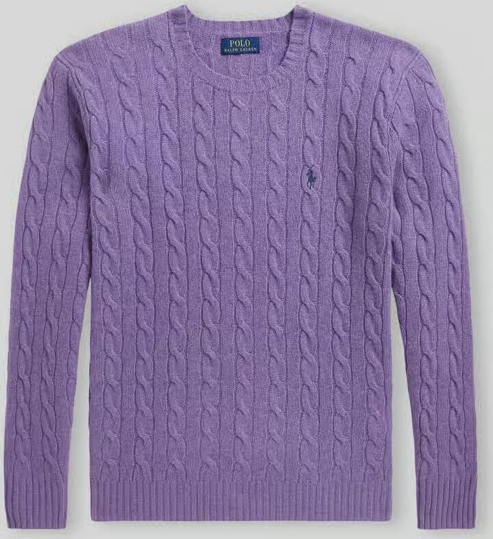 Polo Ralph Lauren Regular fit pullover van mix van wol en kasjmier - Foto 2