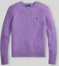 Polo Ralph Lauren Regular fit pullover van mix van wol en kasjmier 'JULIANNA'