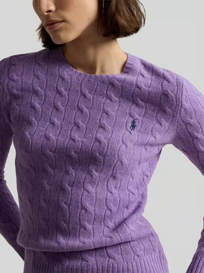 Polo Ralph Lauren Regular fit pullover van mix van wol en kasjmier 'JULIANNA'