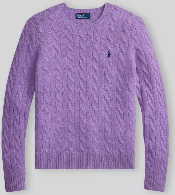 Polo Ralph Lauren Regular fit pullover van mix van wol en kasjmier 'JULIANNA' - Foto 2