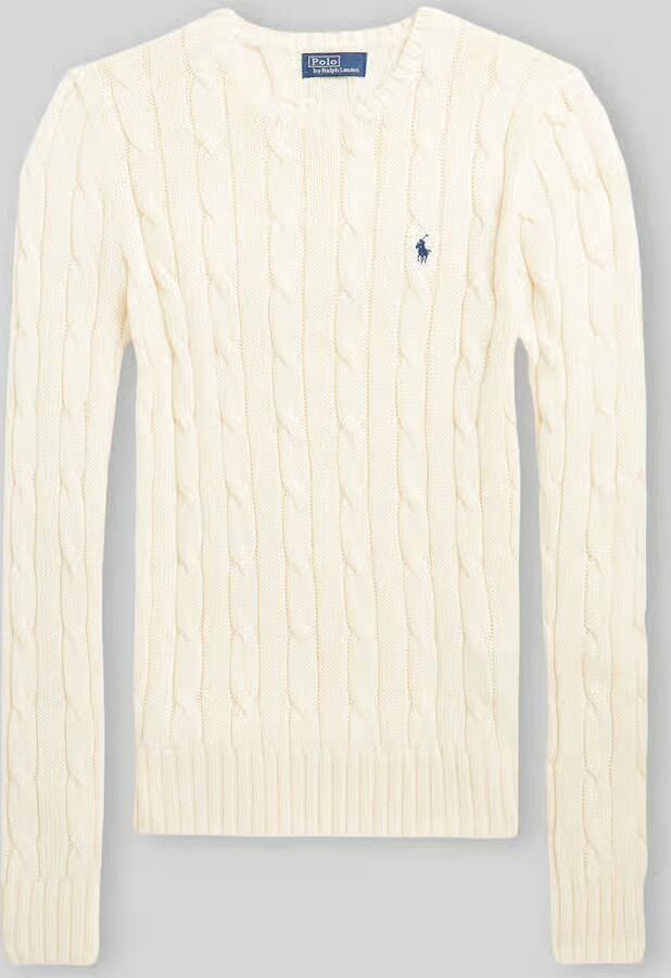 Polo Ralph Lauren Gebreide pullover van een mix van wol en kasjmier model 'JULIANNA' - Foto 4