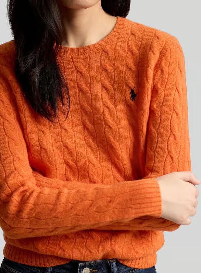 Polo Ralph Lauren Regular fit pullover van mix van wol en kasjmier 'JULIANNA'