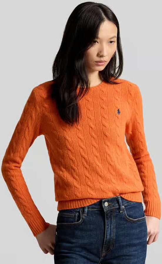 Polo Ralph Lauren Regular fit pullover van mix van wol en kasjmier 'JULIANNA' - Foto 2
