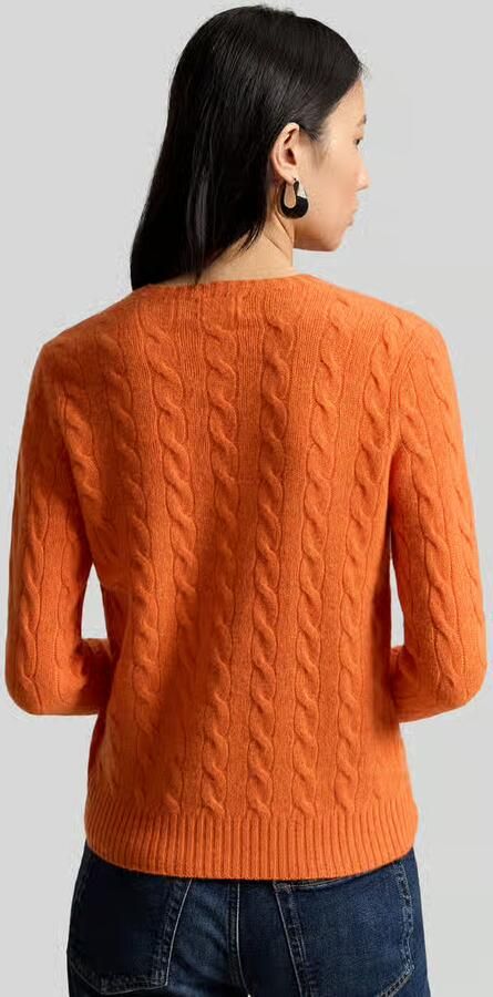 Polo Ralph Lauren Regular fit pullover van mix van wol en kasjmier 'JULIANNA' - Foto 3