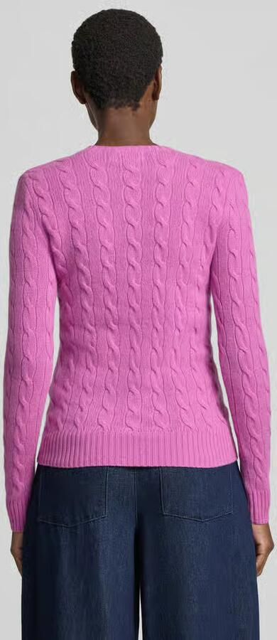 Polo Ralph Lauren Regular fit pullover van mix van wol en kasjmier 'JULIANNA' - Foto 3