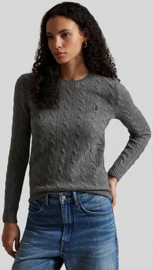 Polo Ralph Lauren Gebreide pullover van een mix van wol en kasjmier model 'JULIANNA' - Foto 3