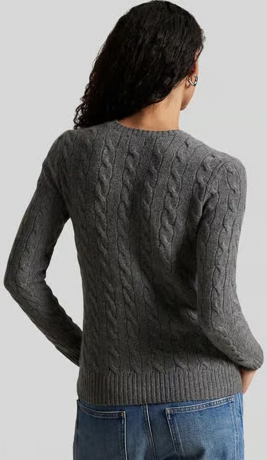 Polo Ralph Lauren Gebreide pullover van een mix van wol en kasjmier model 'JULIANNA' - Foto 2