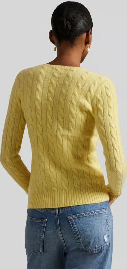 Polo Ralph Lauren Gebreide pullover van een mix van wol en kasjmier model 'JULIANNA' - Foto 3