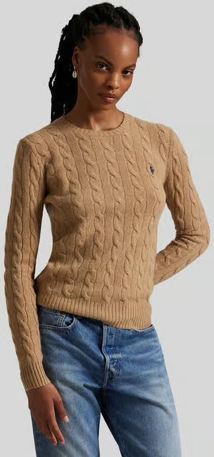 Polo Ralph Lauren Gebreide pullover van een mix van wol en kasjmier model 'JULIANNA' - Foto 3