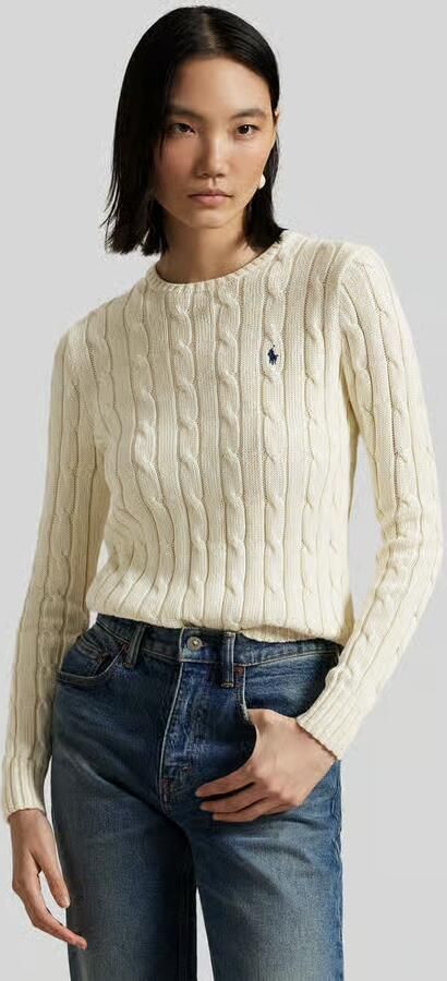 Polo Ralph Lauren Gebreide pullover van een mix van wol en kasjmier model 'JULIANNA' - Foto 5