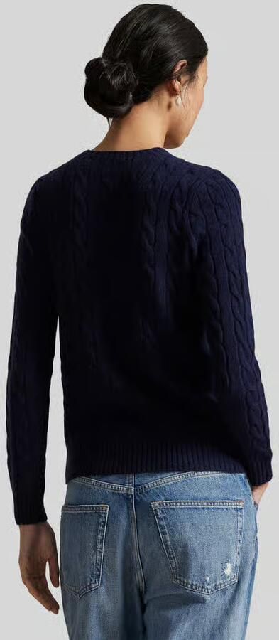 Polo Ralph Lauren Gebreide pullover van een mix van wol en kasjmier model 'JULIANNA' - Foto 3