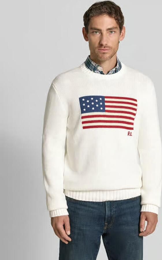 Polo Ralph Lauren regular fit pullover van puur katoen - Foto 6